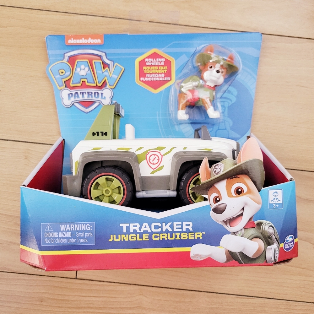 Paw Patrol Jungle Cruiser Tracker Vehicle & Figure